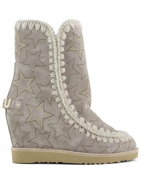 Botas Mou french lasered stars -